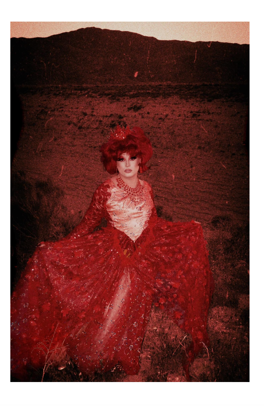 Red Monochromatic Pride DIVOS - 5x7.5 Art Print